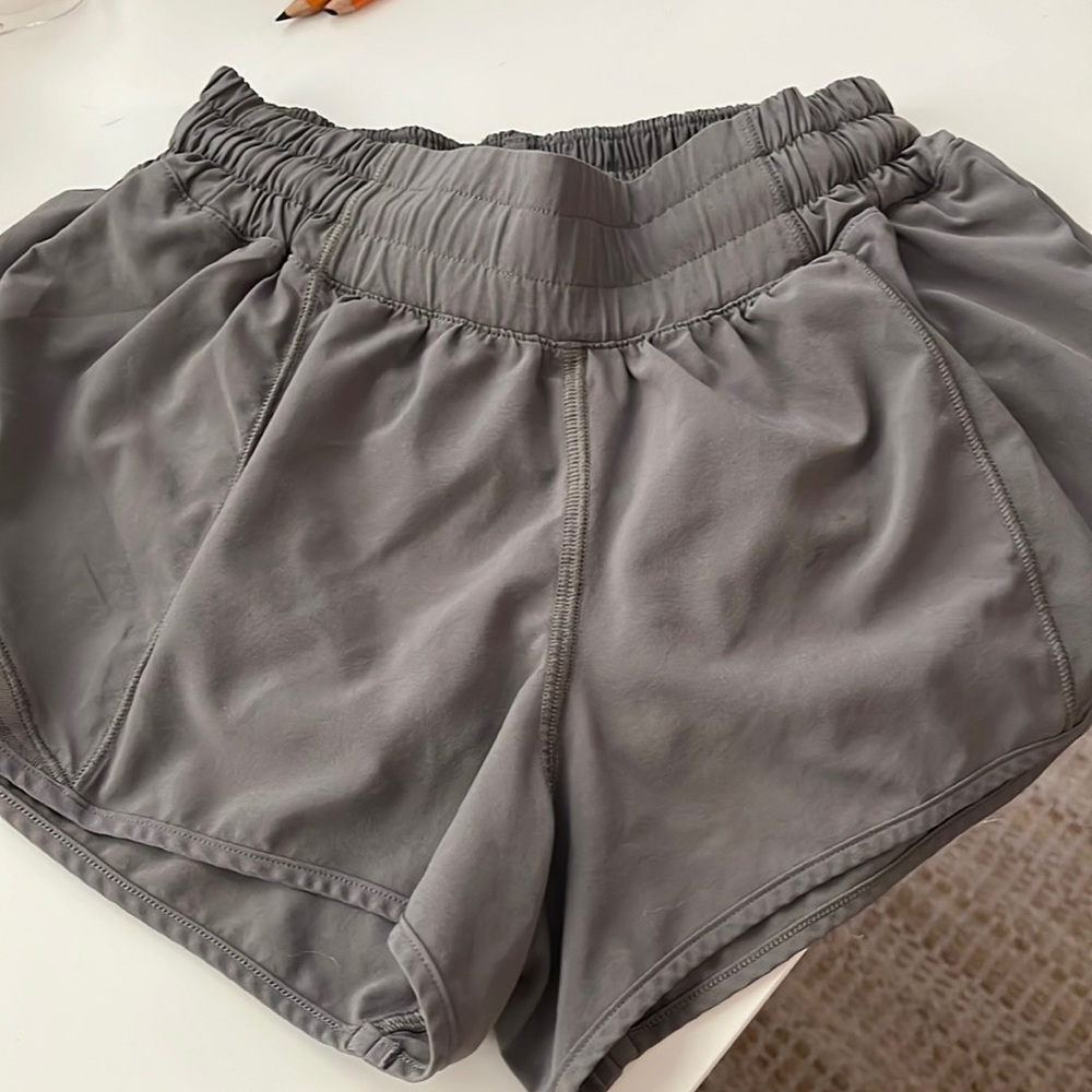 Grey lululemon shorts!!